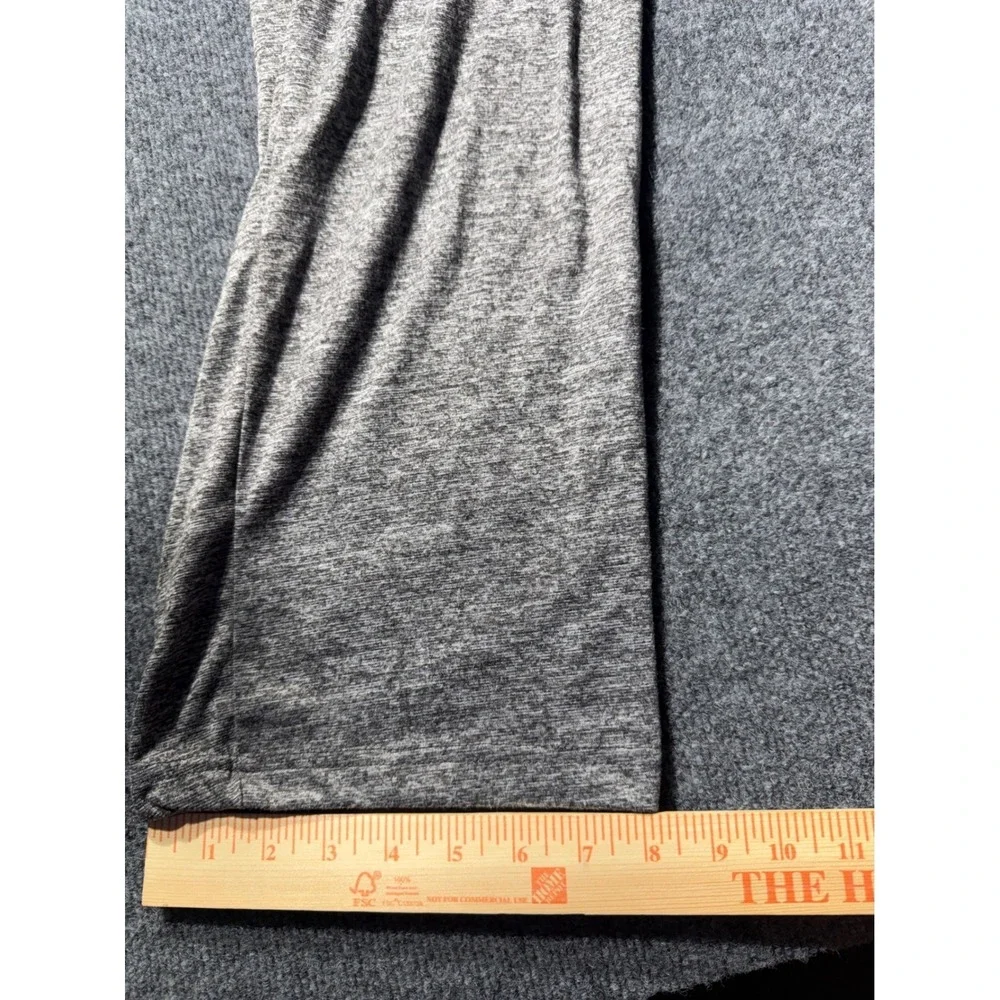 Isotone Mens Gray Heathered Lounge Pants Size Medium Performance Drawstring PJs
